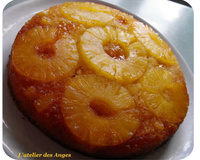Gâteau renversé à l'ananas maison
