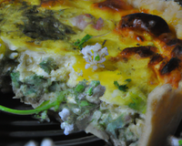 Quiche chou fleur et Fourme