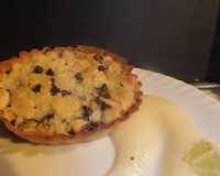 Tarte poire nutella et son crumble