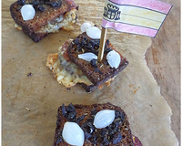 Croque tartine comme un burger espagnol