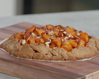 Tarte rustique butternut et amandes