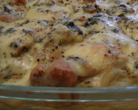 Un plat simple, généreux, réconfortant avec des pommes de terre fondantes recouvertes de Bresse Bleu. Amateur de fromage, ce plat est pour vous....