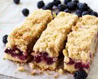 Tarte aux mûres façon crumble