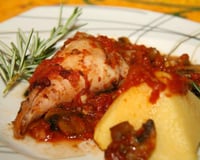 Encornets farcis à la provençale