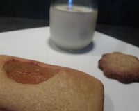 Financiers huile d'olive fruitée et abricots