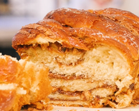 Brioche babka aux noisettes