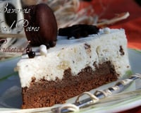 Bavarois chocolat poire