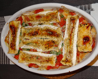 Pain gatiné au camembert revisité