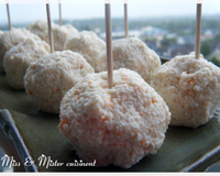 Boulettes de surimi au citron