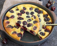 Clafoutis moelleux aux cerises