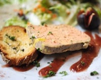 Foie Gras croque-sel au piment d'espelette et sa gelée