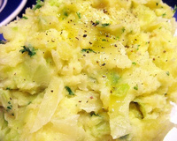 Potée aux chou blanc et lard salé