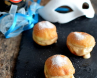Beignets crème pâtissière au rhum