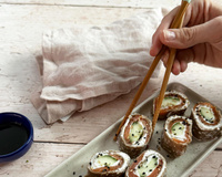 Mini makis de galettes au sarrasin