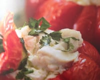 Tomates farcies à la brandade