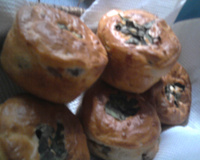 Muffins aux olives