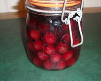 Cerises de ma grand-mère à l'eau de vie façon mon grand père
