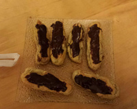 Éclairs choco-noisette
