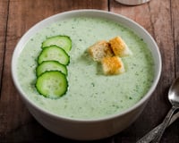 Gaspacho de concombre express