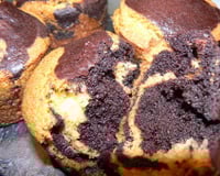Cupcake marbré