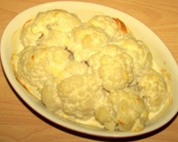 Mon gratin de chou-fleur qui rit!