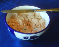 Des rillettes de thon légères comme un nuage, une texture fondante très agréable en bouche.