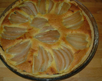 Tarte poire chocolat traditionnelle 