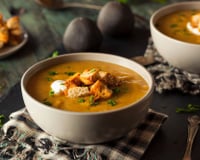 Velouté au navet boule d'or