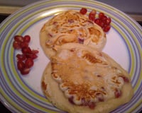 Pancakes à la grenade