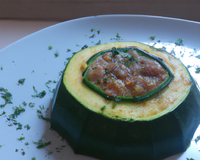 Courgette farcie économique