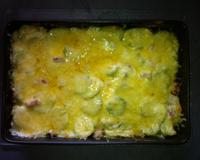 Plat trés simple et delicieux qui peut se marier avec toute sorte de viande ou bien une simple salade verte pour faire moins riche en calories.