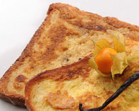 Pain perdu brioché à la vanille et cannelle