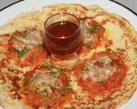 Une compotée d'andouillette agréable à regarder et délicieuse