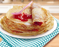 Pâte à crêpes à la Fleur de Maïs Maizena® et au sucre vanillé