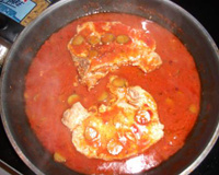 Côtes de porc "charcutière"