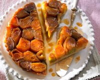 Tatin de poireaux aux quatre épices