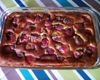 Clafoutis aux fraises