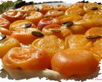J'avais envie d'une tatin qui change, bon du coup cela ne s'appelle plus une tatin nous sommes d'accord puisque une Tatin par définition est aux pommes, disons que je…