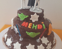 Gâteau Star Wars