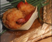 Crevettes panées à la japonaise