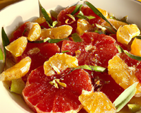 Salade d'agrumes au miel