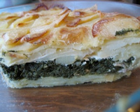 Tourte parmentière aux épinards