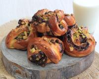 Babka au chocolat et pistaches