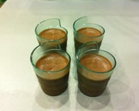 Mousse cappuccino au chocolat