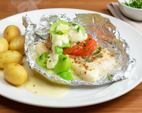 Cabillaud en papillote