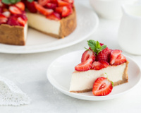 cheesecake fraises