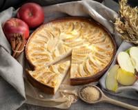 Tarte aux pommes normande