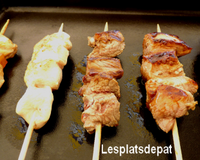 Assortiments de minis brochettes