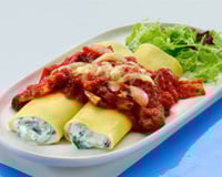 Cannellonis au Philadelphia en sauce tomate