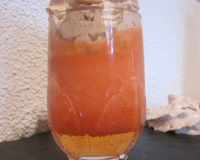 Panna cotta aux Haribos Tagadas et chantilly aux Carambars